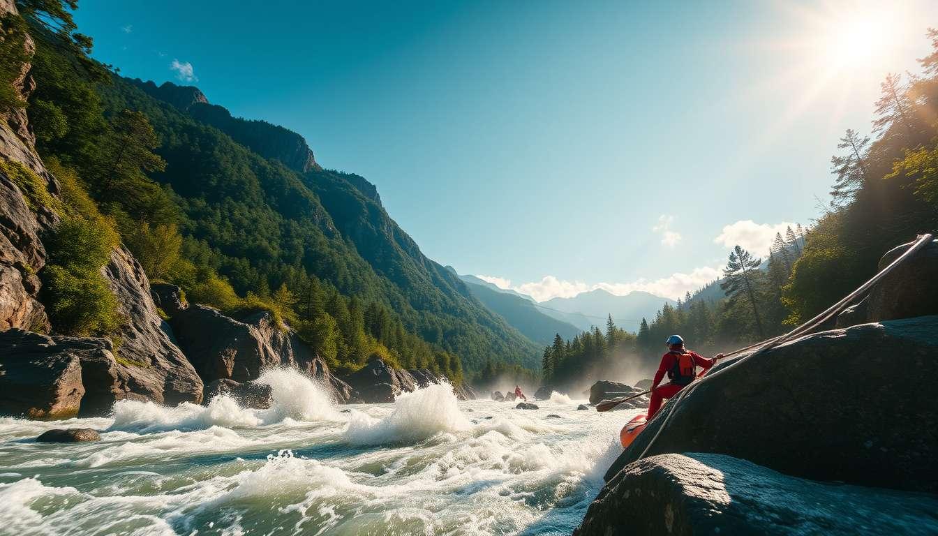 Esportes de aventura no Sul: rafting, rapel e muito mais